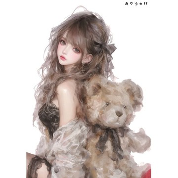【3 月新款 2】07-095-0071 人物貼紙 動物與甜美蕾絲