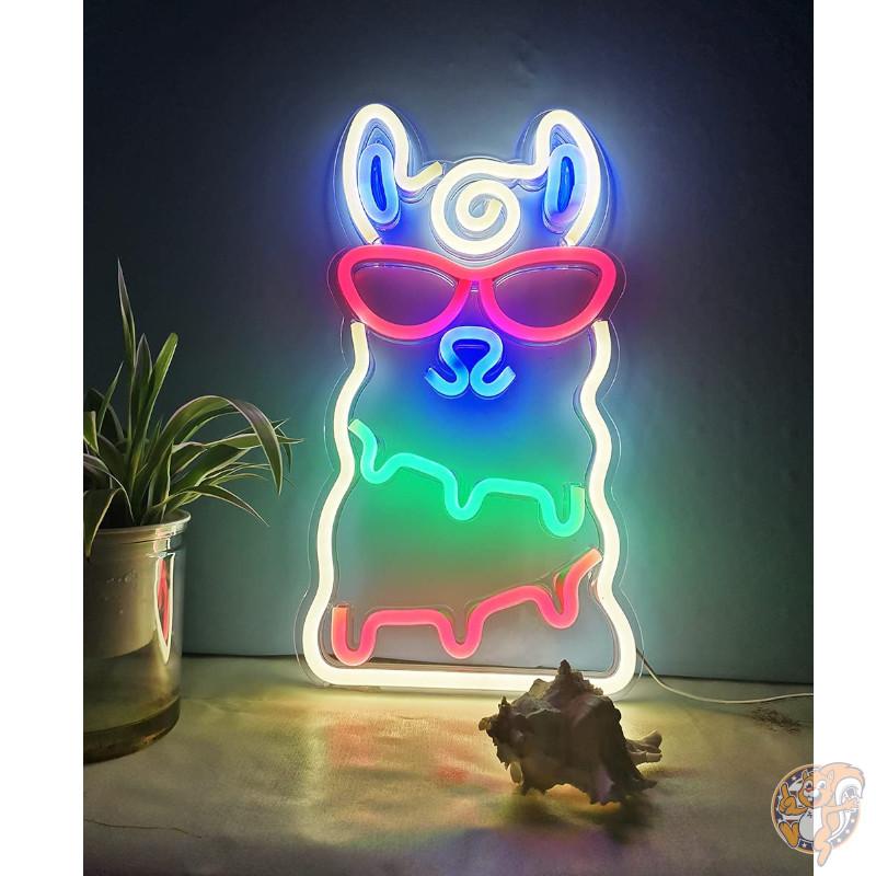 ネオンサイン『you make me so happy』NEON SIGN 室内装飾 ギフト 省エネ 恋人 バー カフェ 喫茶店 広告用看板 - 2