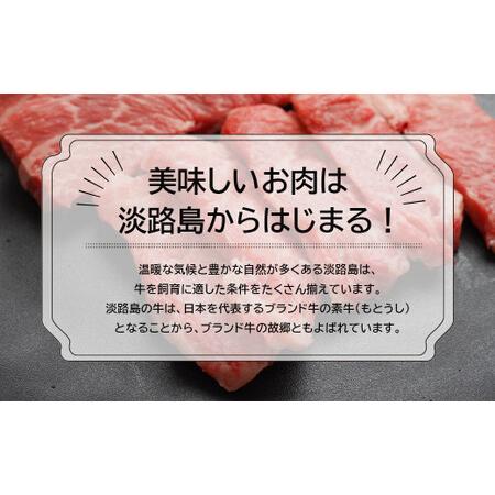 ふるさと納税 淡路牛焼肉食べ比べセット 600ｇ 兵庫県淡路市