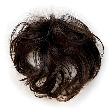 Sense Modni 女性用 波浪頭頂蓬鬆局部假髮  自然棕色  1個