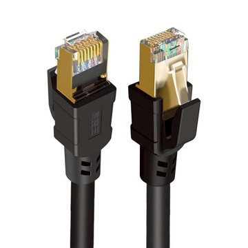 易控王 0.5~15米 Cat.8 電競高速網路線 OD6.5mm 26AWG純銅線芯(30-687-01~10)