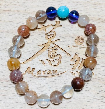 驀然(手環系列)彩髮晶--自信