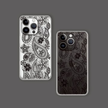 CreASEnse 戀法蕾絲系列 星之淚滴（黑） 手機殼 空壓殼 支援多型號 CSBO13