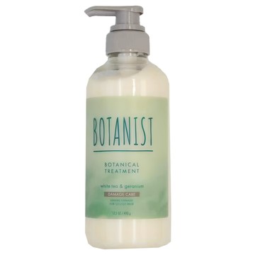 BOTANIST 植物性潤髮乳 白茶 + 柑橘香 損傷護理型 490g  1瓶