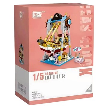 LoZ 微型迷你積木  海盜船  1組