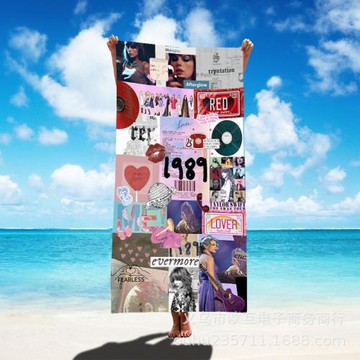 亞馬遜熱賣泰勒沙灘巾適合所有季節的禮物TaylorERASTour Swift