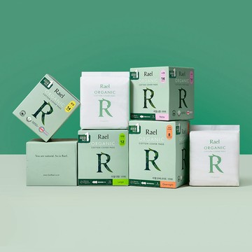 Rael Organic Cotton Cover Pads (M/L)