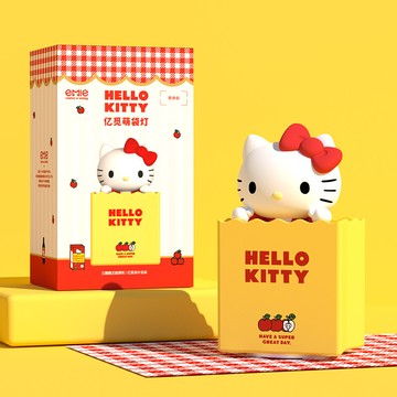 小夜燈 睡眠燈 拍拍燈 卡通hellokitty 凱蒂貓氛圍燈 復古禮物