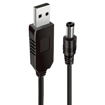 Neon 台灣霓虹 USB升壓線 轉DC5.5x2.1mm 9V  1m  1個