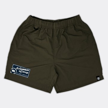 品味藍標 速乾休閒短褲 黑色/卡其/橄欖綠/靛藍