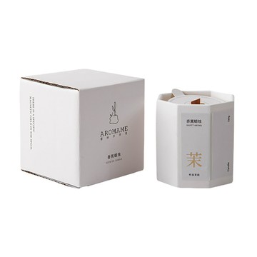 香氛蠟燭 【AROMAME】 植語八角瓶 澳洲天然紅木芯 香氛蠟燭 11款任選 香薰蠟燭 聖誕蠟燭 融燭融蠟燈可用 130g
