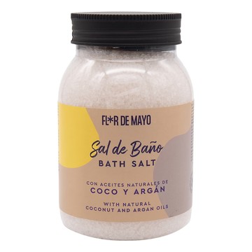 FLOR DE MAYO 佛洛美 摩洛哥堅果油緊緻抗皺地中海沐浴鹽  650g  1個