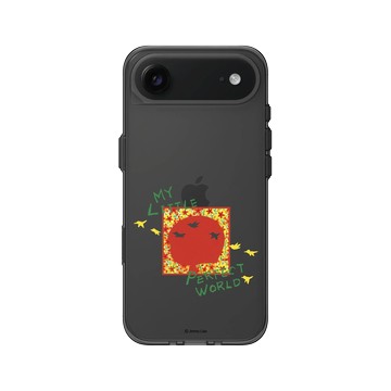 iPhone Air Clear (相機按鈕) 酷墨灰 - 幾米 Jimmy Liao - 我不是完美小孩-完美的剪影