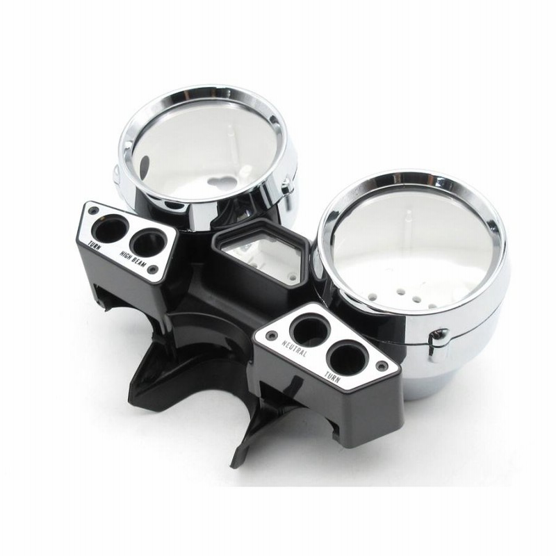 ＸＪＲ４００Ｒ　９５－９７　メーターカバー後期 ヤマハ YAMAHA XJR400 XJR400S XJR400R 後期 ペケジェー メッキ