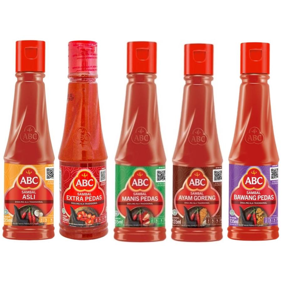 ABC エービーシー SAMBAL サンバル チリソース ボトルタイプ 135ml