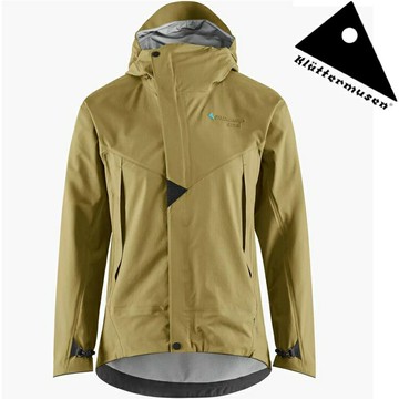 展示品出清 Klattermusen 攀山鼠 Asynja 女款輕量防水透氣連帽外套 KM10651W11 MDG 草地綠