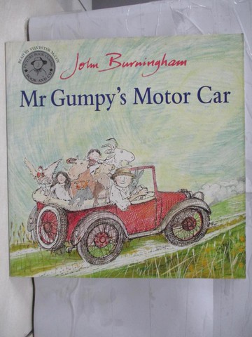 【書寶二手書T9／少年童書_QFW】Mr Gumpy’s Motor Car (Book & CD)_Burningham, John