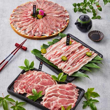黑蜜豬梅花/五花/里肌火鍋肉片(200g)x8包