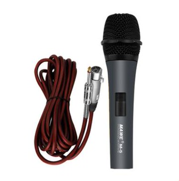 樂天優選~麥克風MAWE/有線話筒專業舞台唱歌功放家用會議通用連接音響動圈麥克風 雙11全館免運