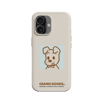 iPhone 17 SolidX 貝殼灰 - OSAMU GOODS - 多彩系列-Dog
