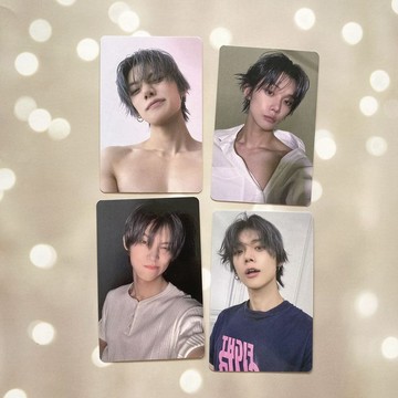 官方正版 TXT 崔然竣小卡 短褲版專卡 四張 thunk shorts ver. card 專輯小卡