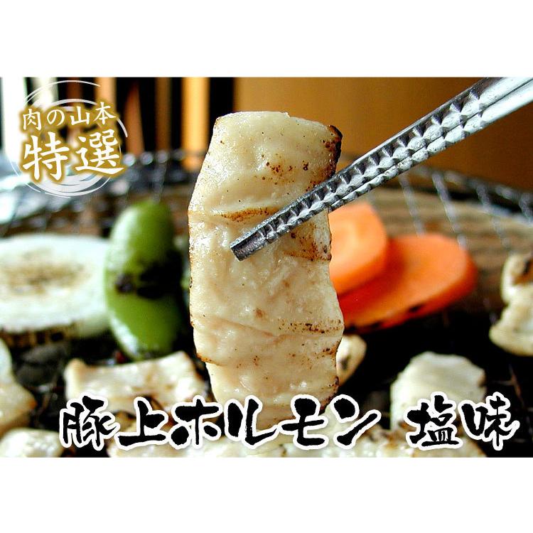 豚上ホルモン　塩　220ｇ(バーベキュー BBQ)