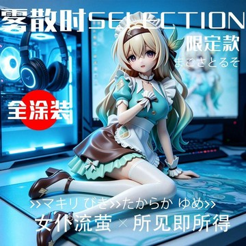 【DOD】女僕流螢 美少女系列 遊戲動漫GK手辦模型擺件潮玩周邊生日禮物 禮物生日禮物 禮物