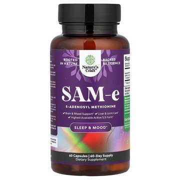 Nature's Craft, SAM-e，200 毫克，60 粒膠囊