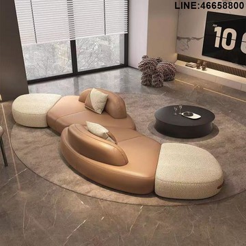 免運 開立發票 沙發 出租屋臥室長條一字型家用美容院辦公室洽談沙發輕奢休閑布藝沙發