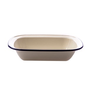 澳洲ENAMEL手工方形烤盤1000ML-藍