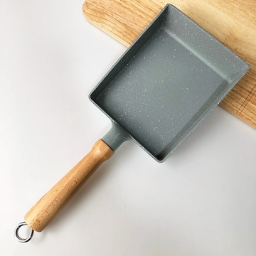 玉子燒鍋 XMAN+ 庫存玉子燒鍋家用麥飯石不粘鍋平底鍋日式煎蛋鍋早餐輔食鍋【MJ195050】