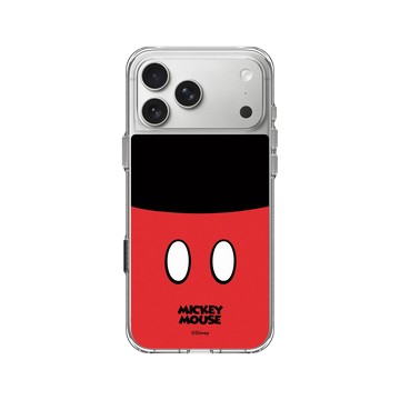 iPhone 17 Pro Max Clear Case（相機按鈕） 透明 - 迪士尼-米奇 Mickey - 米奇衣服