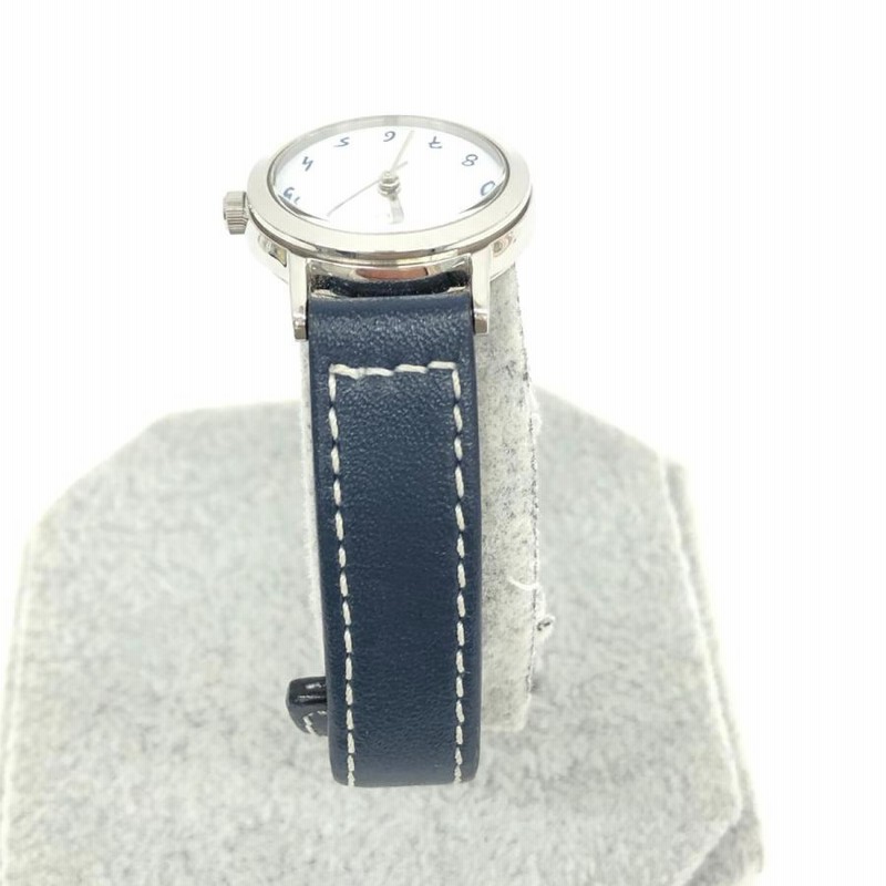 agnes b. アニエスベー 腕時計 ソーラー電池 V117-0AT0 シルバー