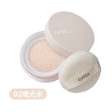 EXCEL 幻透精華蜜粉02暖光米17g