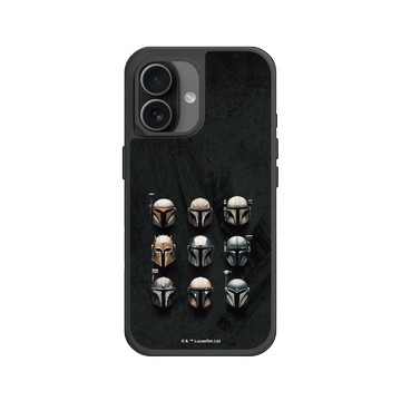 iPhone 17 SolidX 黑 - Star Wars - The Mandalorian - 曼達洛人頭盔