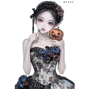 【9 月新品】07-151-0280 人物貼紙 瘋狂哥德萬聖節