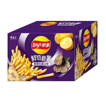 樂事 鮮切脆薯黑鑽松露口味72g/盒