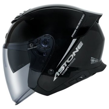 【高CP值】Astone DJ15 XA1 黑銀 3/4罩安全帽