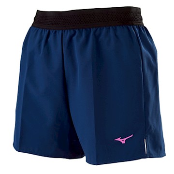 MIZUNO 美津濃 短褲 女 運動褲 藍黑 J2TBC26212