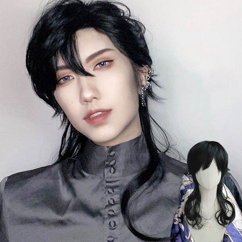 ウィッグ メンズ 長髪 かつら 自然 フルウィッグロングウィッグ 前髪ありコスプレ男装おしゃれ かっこいいショート耐熱ウィッグコスチューム 韓国風 通販 Lineポイント最大0 5 Get Lineショッピング