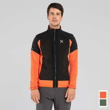 【義大利MONTURA】男 Dolomiti Wind 抗風防潑水輕量保暖背心