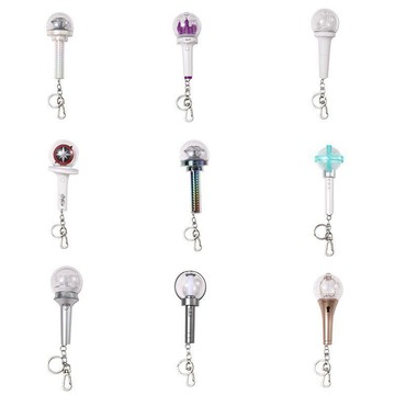 ❤️‍🔥夏日新品 免運Kpop韓國明星組合BTS EXO Katseye迷你應援棒發光變色掛件送電池🎁交換禮物 畢業