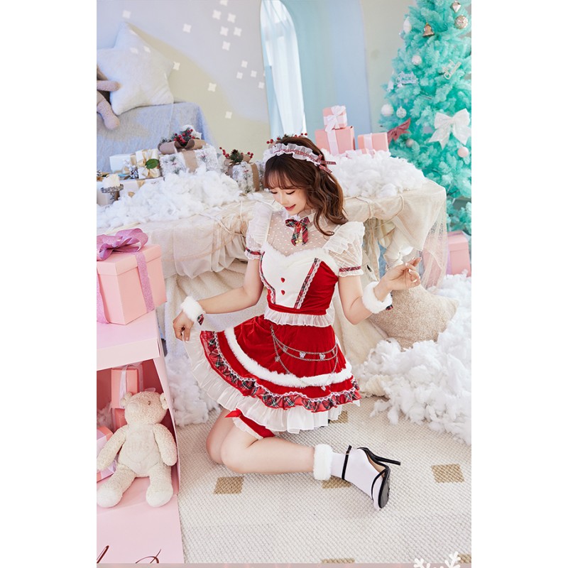 姫宮まほれコラボ】アイドルツーピースサンタ《クリスマスコスプレ9点