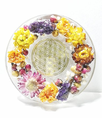 生命之花立體花鹽板 (細)