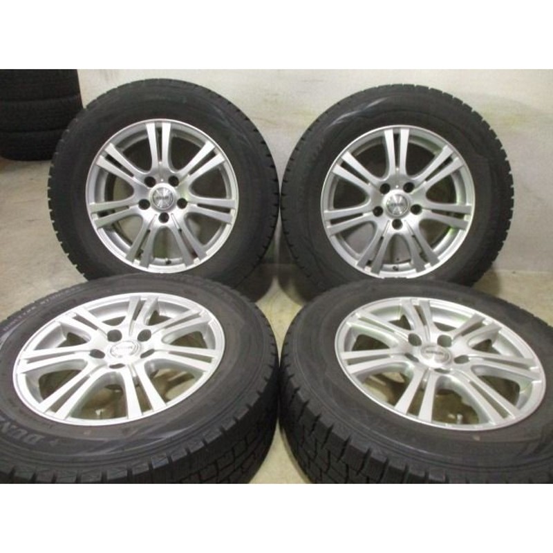 中古ホイールタイヤ 4本 215/65R16 ダンロップ REVERLINE M7 スタッドレス タイヤ トーヨー ウインタートランパス TX |  LINEショッピング