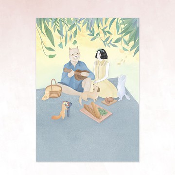 夢紀 ⁄  4月 / 畫卡