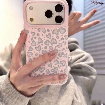 ins風豹紋高級感iPhone17ProMax手機殼蘋果15/16全包式耐臟軟殼女