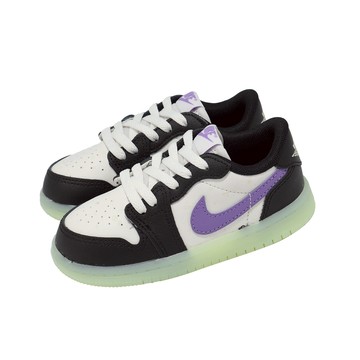 [ACS] Nike 學步鞋 Jordan 1 Retro Low OG TD 小童 童鞋 寶寶鞋 黑 紫 HF0412-001