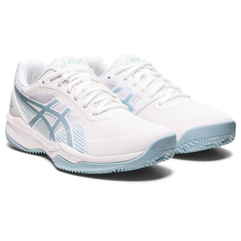 アシックス / asics】GEL-GAME 8 CLAY/OC WHITE/SMOKE BLUE ホワイト