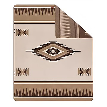 Naturehike 挪客 印第安幾何圖案羊毛披毯 NH20FS036 1.95kg  200 x 150cm  深咖啡